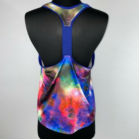 So Brand Juniors M Space Like Tie Dye Abstract Top - Picture 5 of 8